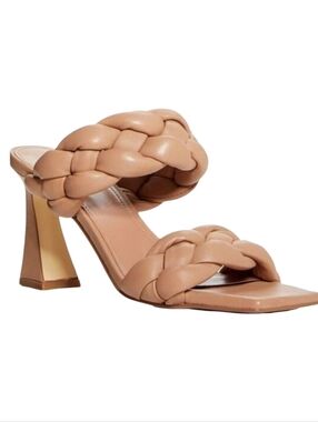 Marc Fisher Hammy Chunky Braided Slip-On Sandal size 6.5